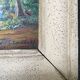 Painting Oil on Wood Bucolic Landscape Signed Louis Andrey