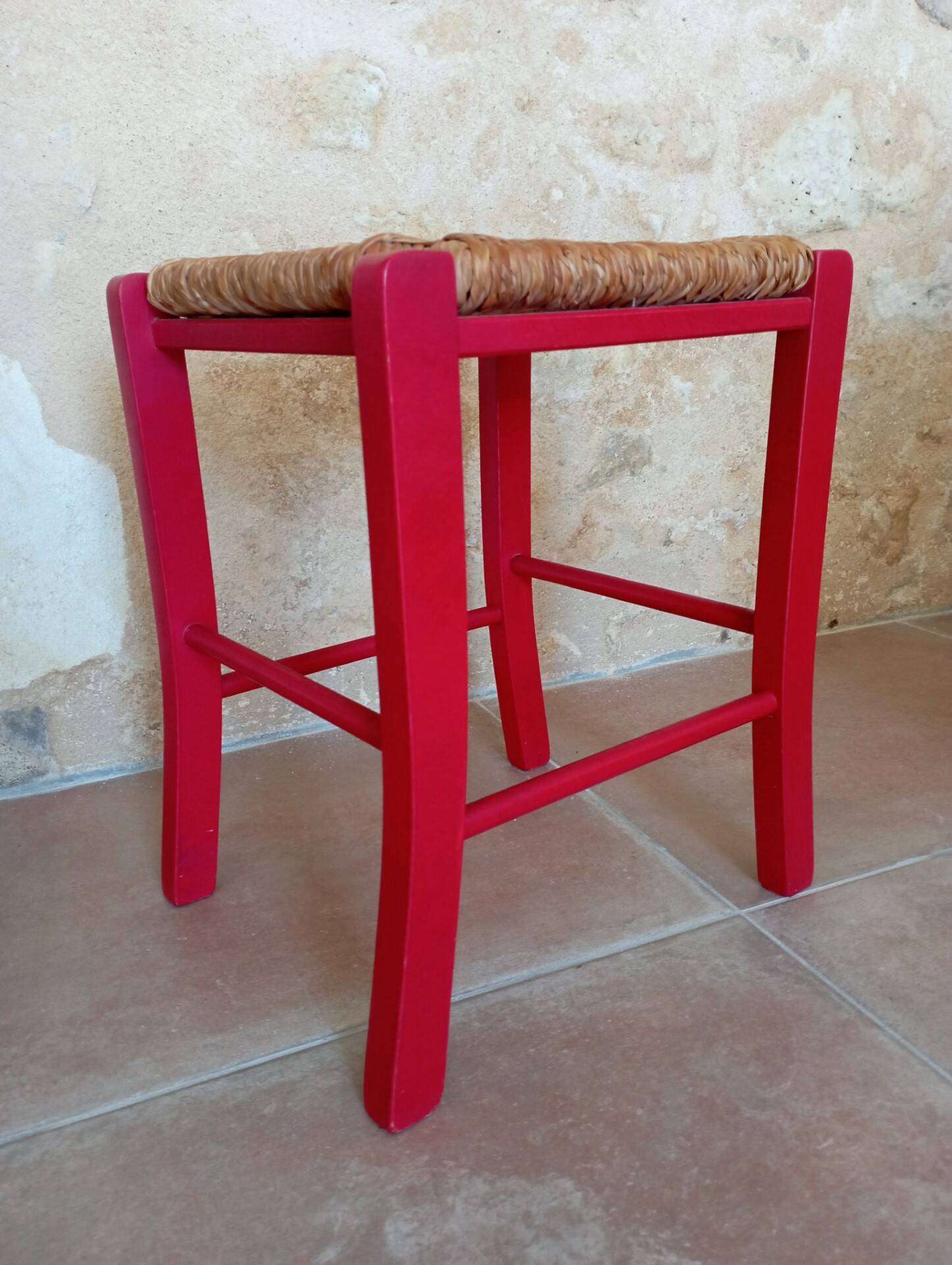 Wooden stool