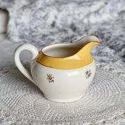 Pot à lait vintage porcelaine Sarreguemines – Motif fleuri