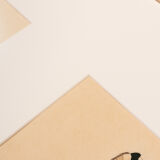 Art Déco Fashion Illustration V, Gouache on Paper, 123 x 58 cm