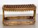 Italian Designer Stool in Bamboo Rattan, 1960s