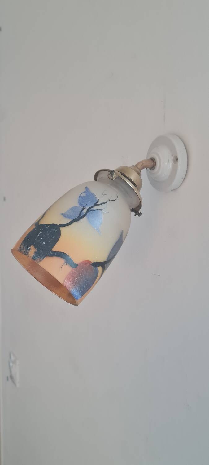 Daum nancy glass paste wall lamp