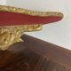 Console murale de style baroque en bois doré