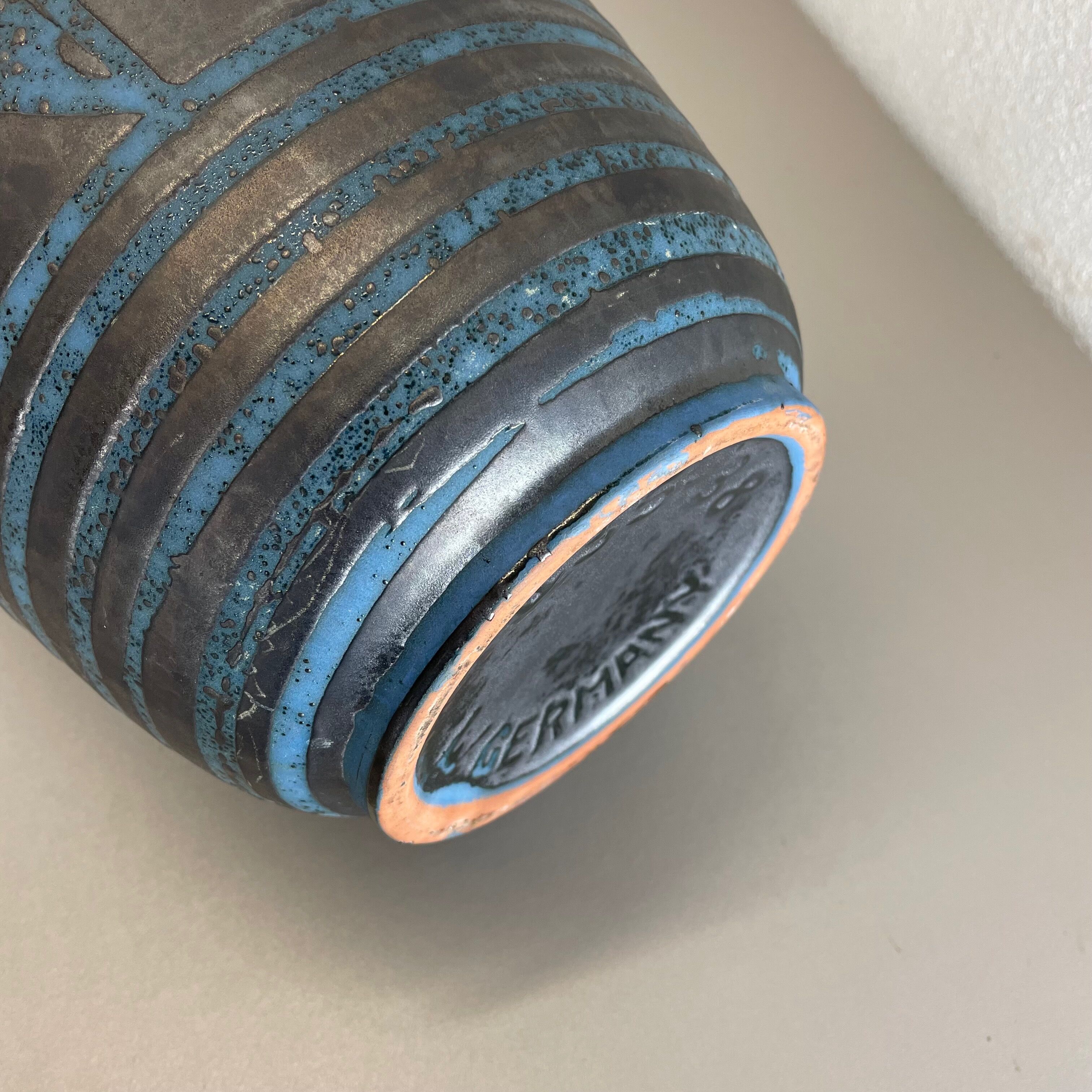 Fat Lava Ceramic "Ankara" Vase by Heinz Siery Carstens Tönnieshof, Germany 1960s