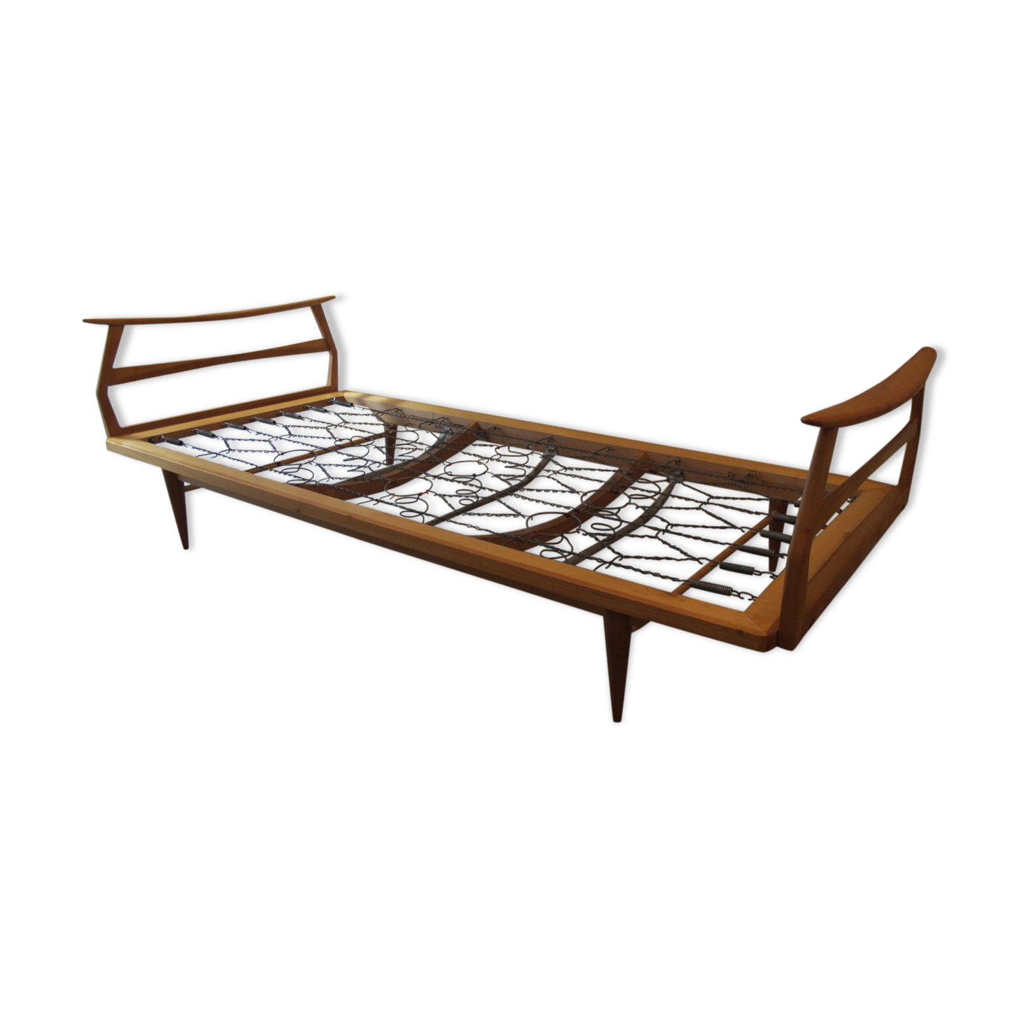 Lit scandinave bois blond