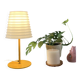 Lampe Leucos Modulo en verre de Murano et métal jaune