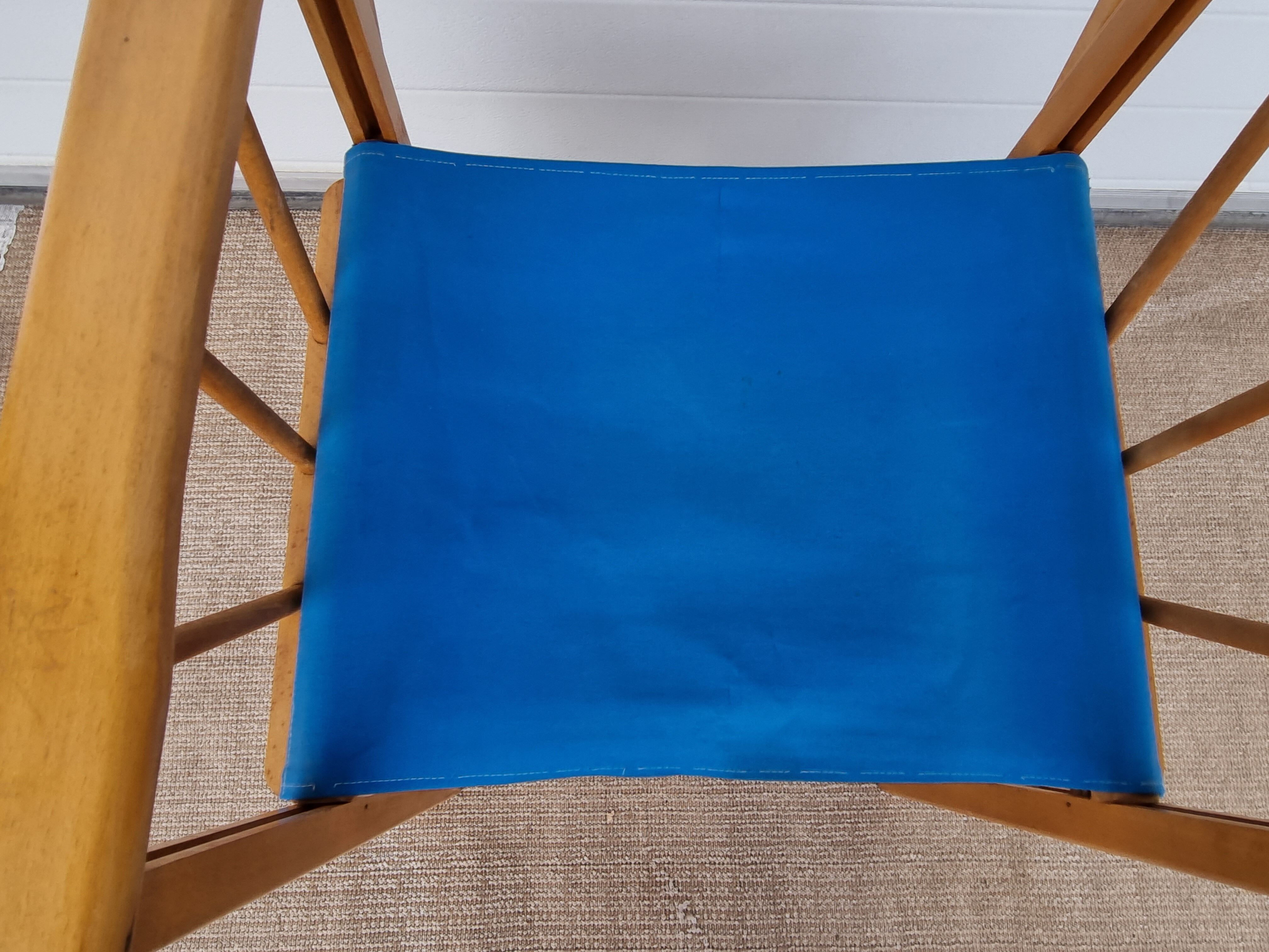 5 Old Folding Chairs from Garden 50 60