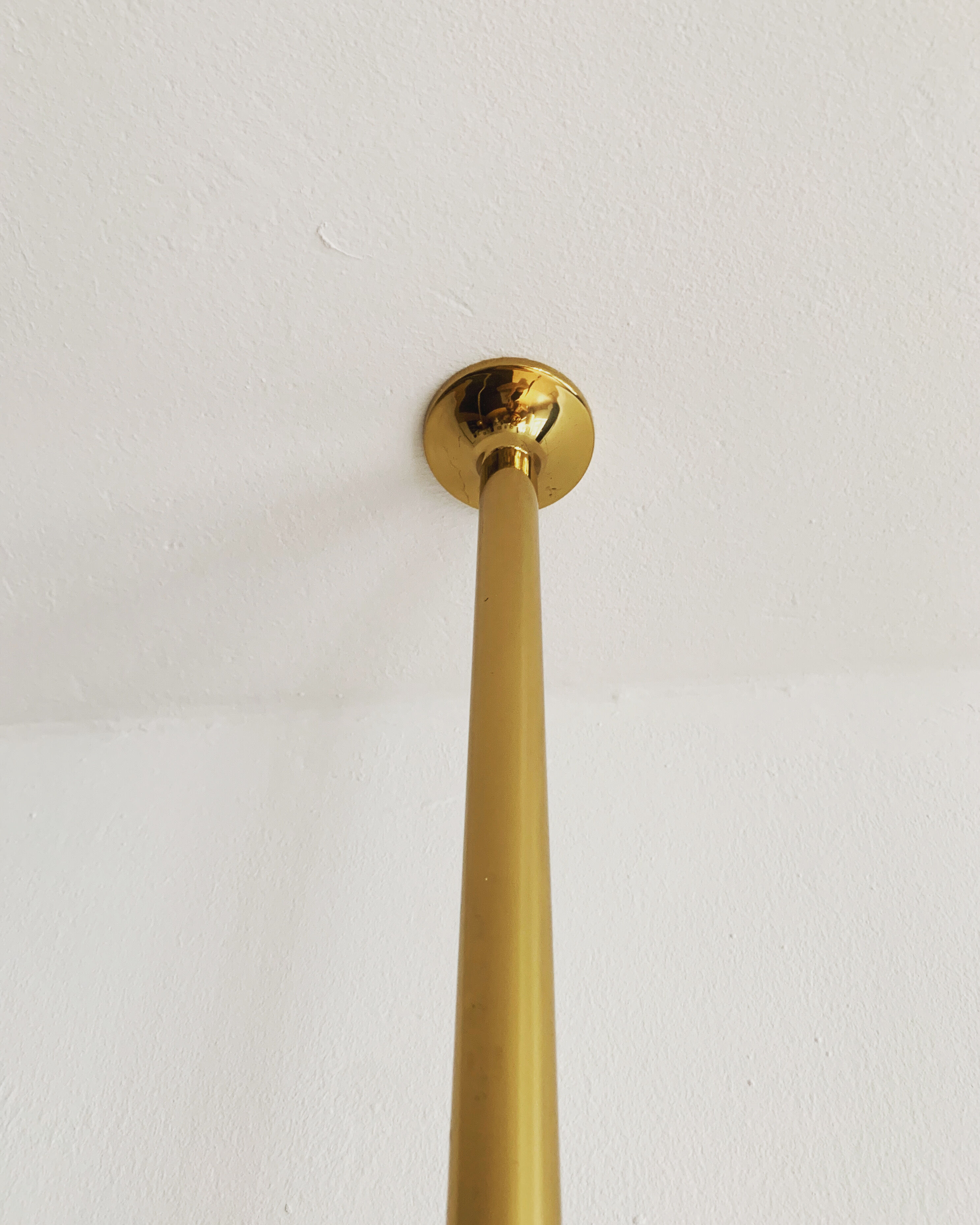 Mid-Century Modern brass BOCA arc lamp by Florian Schulz