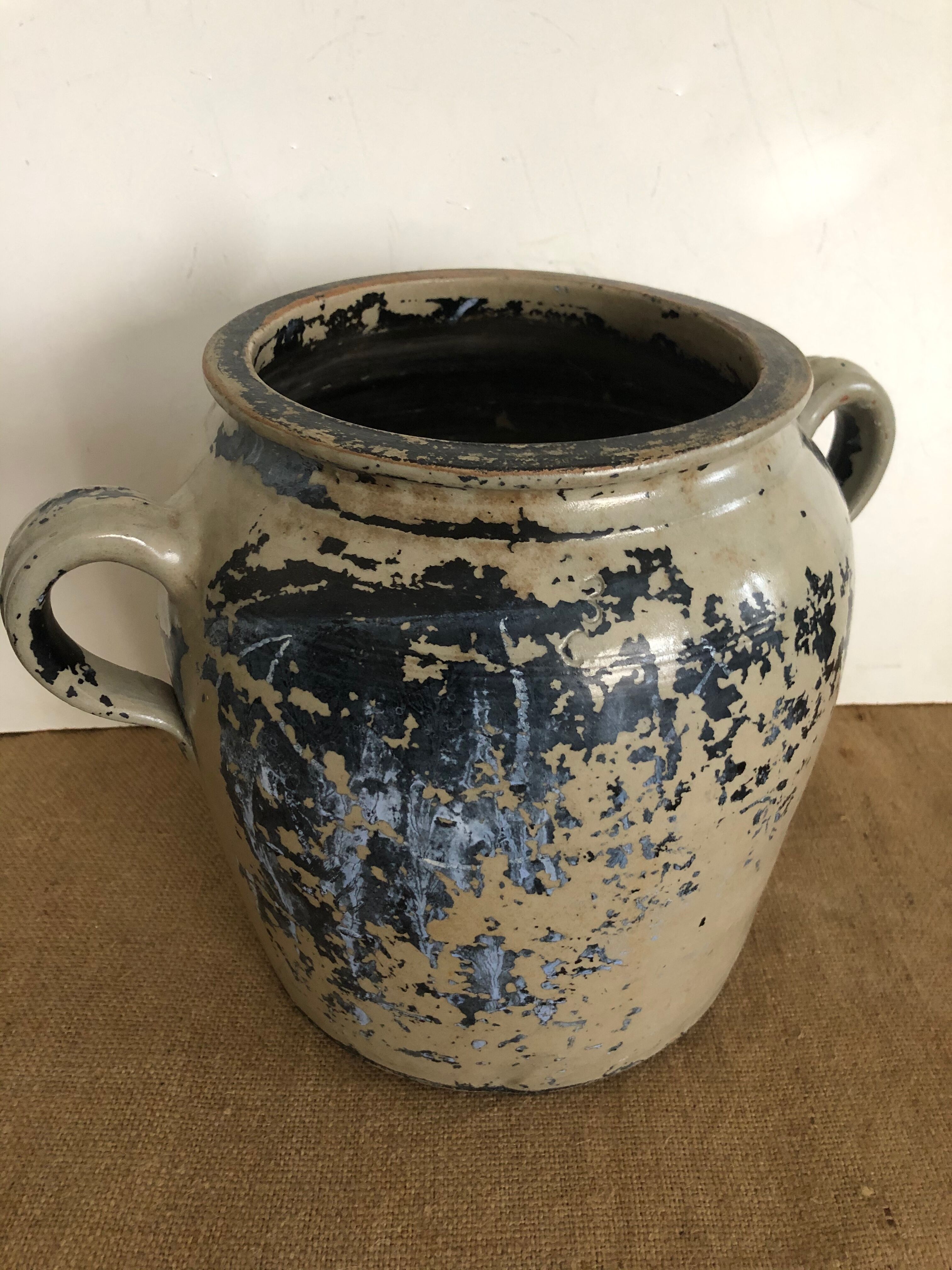 Old sandstone pot