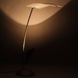 Lampe de table Rolf Benz Nuvola, acier, design sculptural, Allemagne