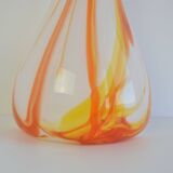 Large Design Annealed Vase, Czechoslovakia, 1970's.
