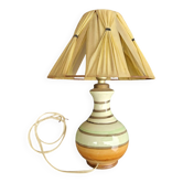 Lampe de chevet en céramique vintage