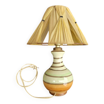 Lampe de chevet en céramique vintage