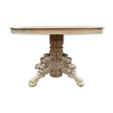 Oval oak table