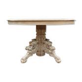 Oval oak table