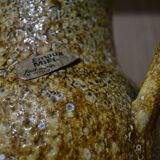 Handmade honey enamel pitcher