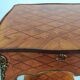 Louis XV side table in marquetry