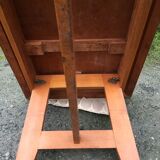 Vintage table René Gabriel in beech period reconstruction