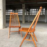 Elegant lounge chairs, 1955, set of 2