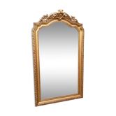 Miroir ancien époque art nouveau environ 1900 taille 147x83cm