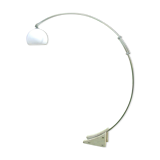 Lampadaire Arc - télescopique - piètement en travertin -