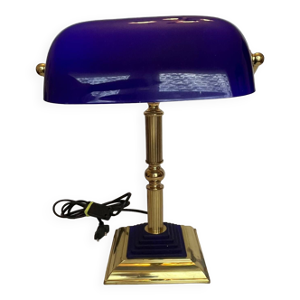 Lampe de banquier ancienne
