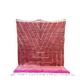 Beautiful handmade pink rug 200cm x 300cm