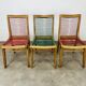 3 Louis Sognot scoubidou chairs from the 1950s