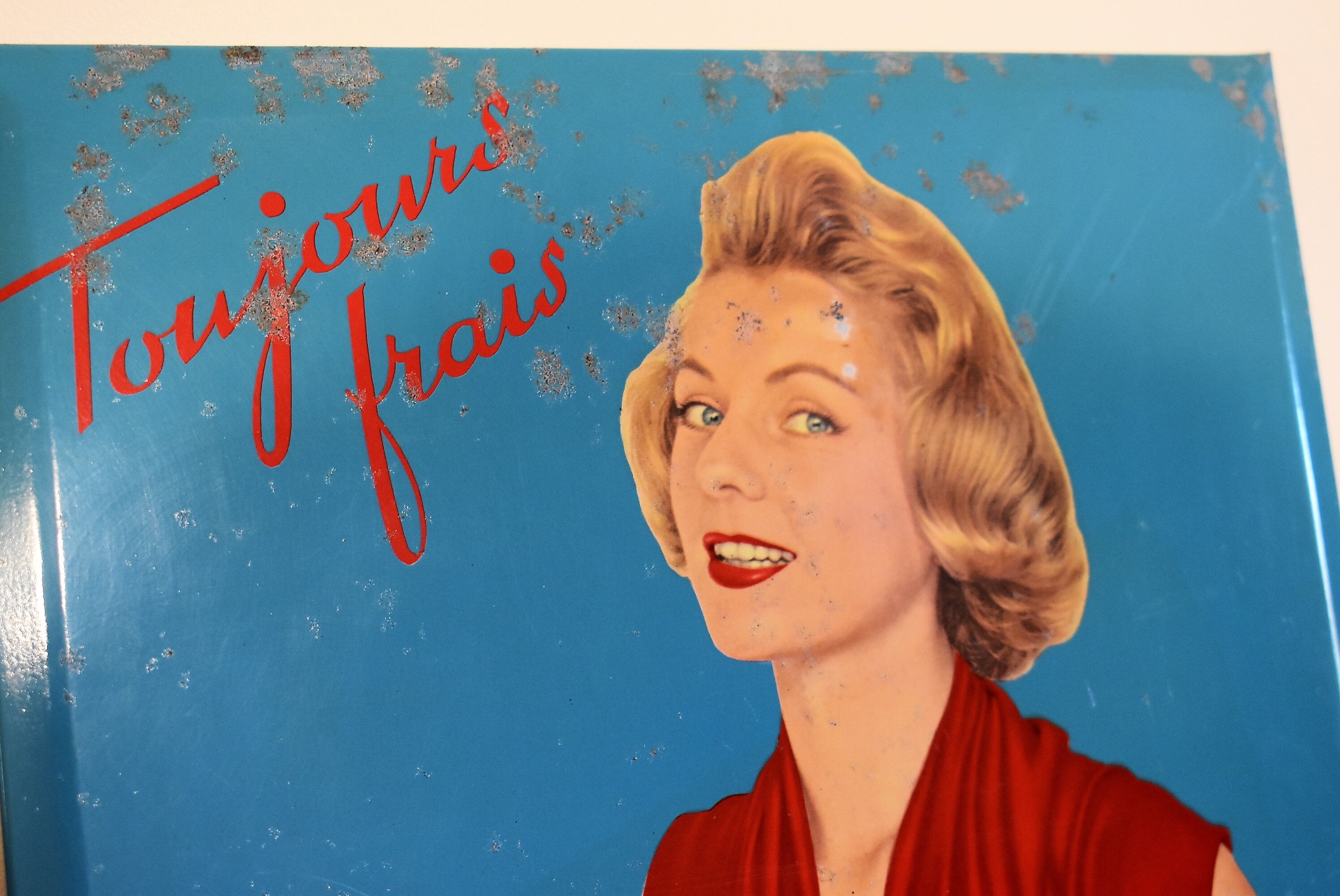 plate cake Rena vintage advertising