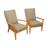 Pair of PK988 / 1023 English armchairs from Parker Knoll 1960s