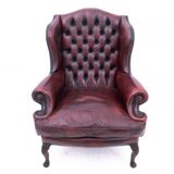 Unique Chesterfield set, Western Europe, mid-20th century.