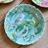 Set of 12 antique slip plates