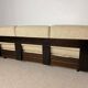 Brutalist 3-seater bench – Regain spirit – France, 1970s