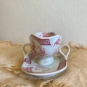 Antique sauce boat Jules Vieillard Bordeaux 19th century
