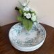 Gien Fleurette Plates x6 – antique floral decoration