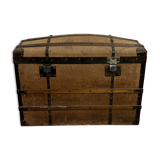 Antique wooden trunk