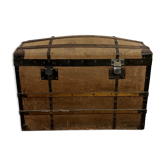 Antique wooden trunk