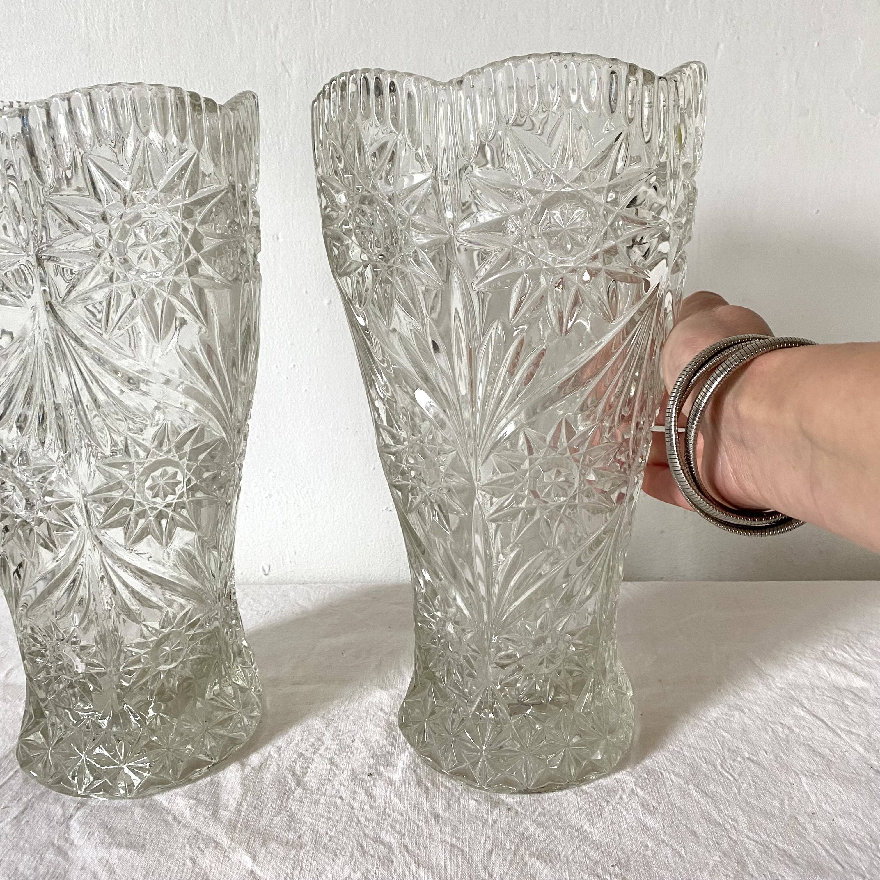 Pair of large vintage vases
