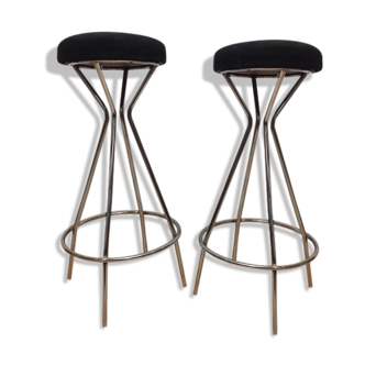 Pair of vintage bar stools 1960