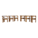 Pigreco Dining Chairs By Afra & Tobia Scarpa With Bentwood Frames, Set Of S