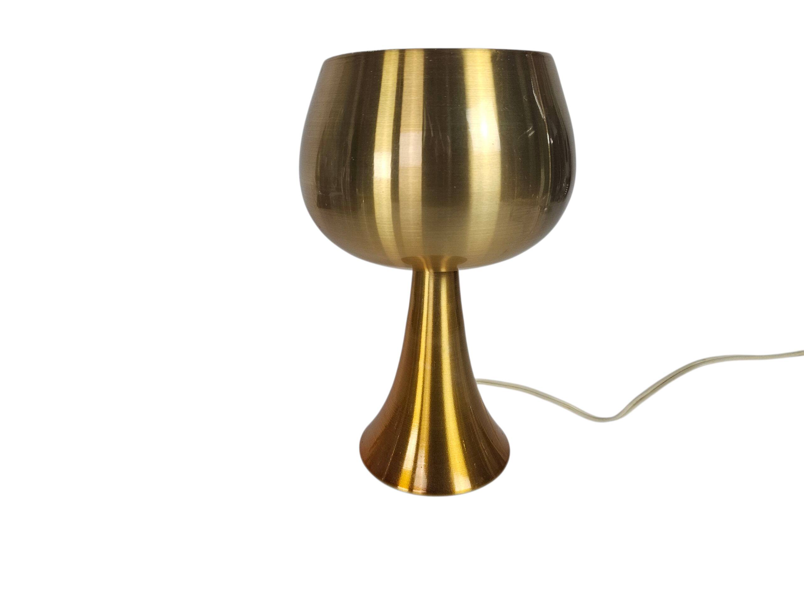 Anvia - Space Age - Diabolo - brass - table lamp - 70s