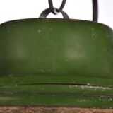 Suspension industrielle vintage vieille lumière