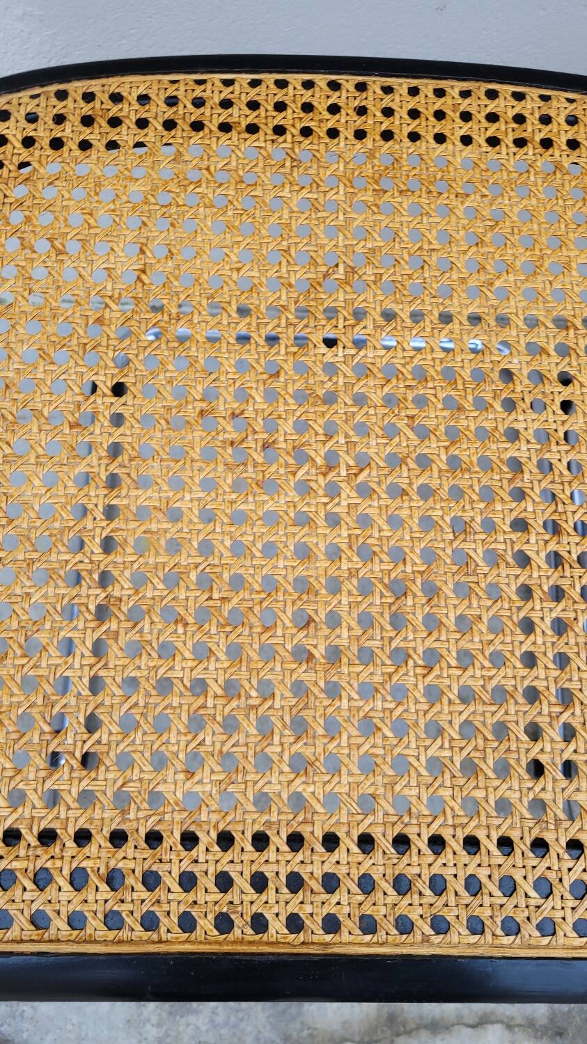 Set of 4 Marcel Breuer cesca black b32 chairs