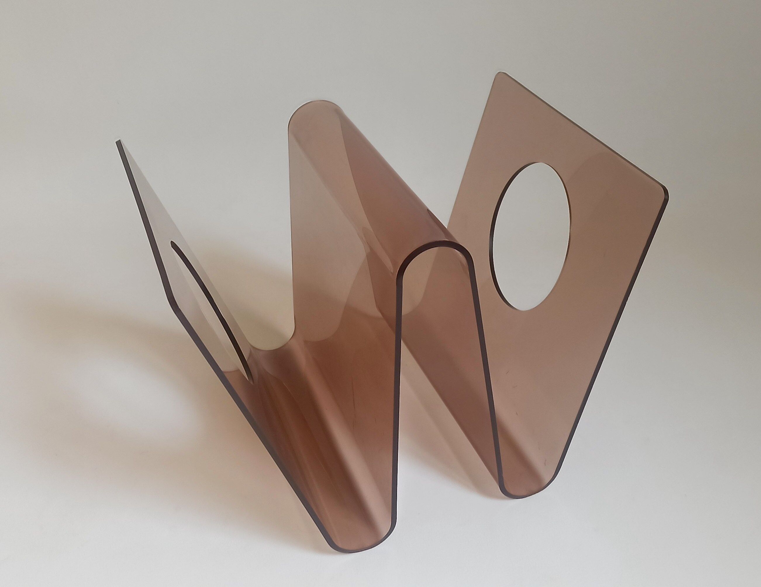 Michel Dumas magazine rack for Roche Bobois 70s
