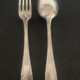 silver metal cutlery