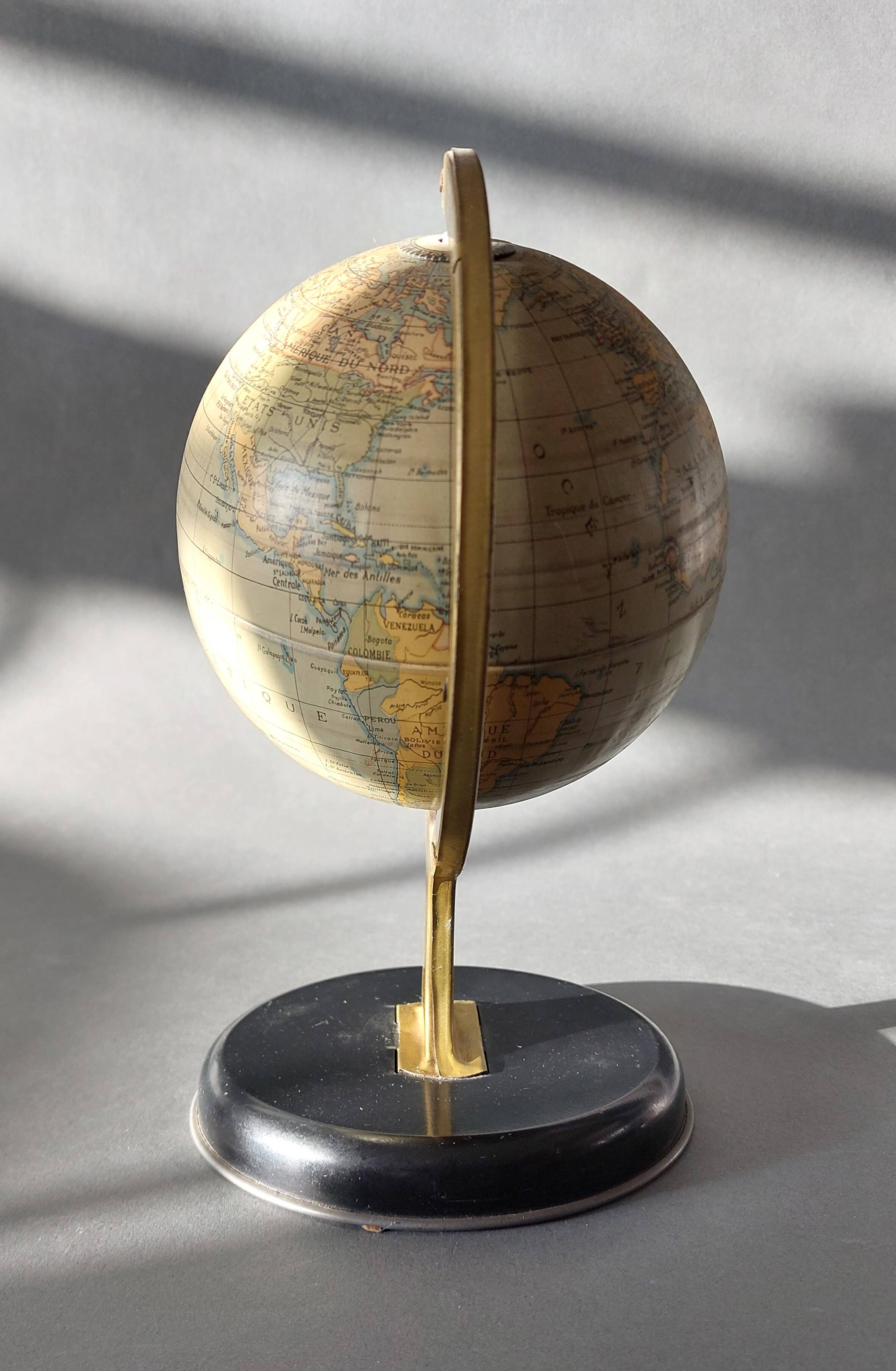 Chad Valley World Map 1950 Vintage.