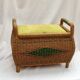 Playing box with two handles towards 1960s dimension: height -46.5cm- width -60cm-Pr-37