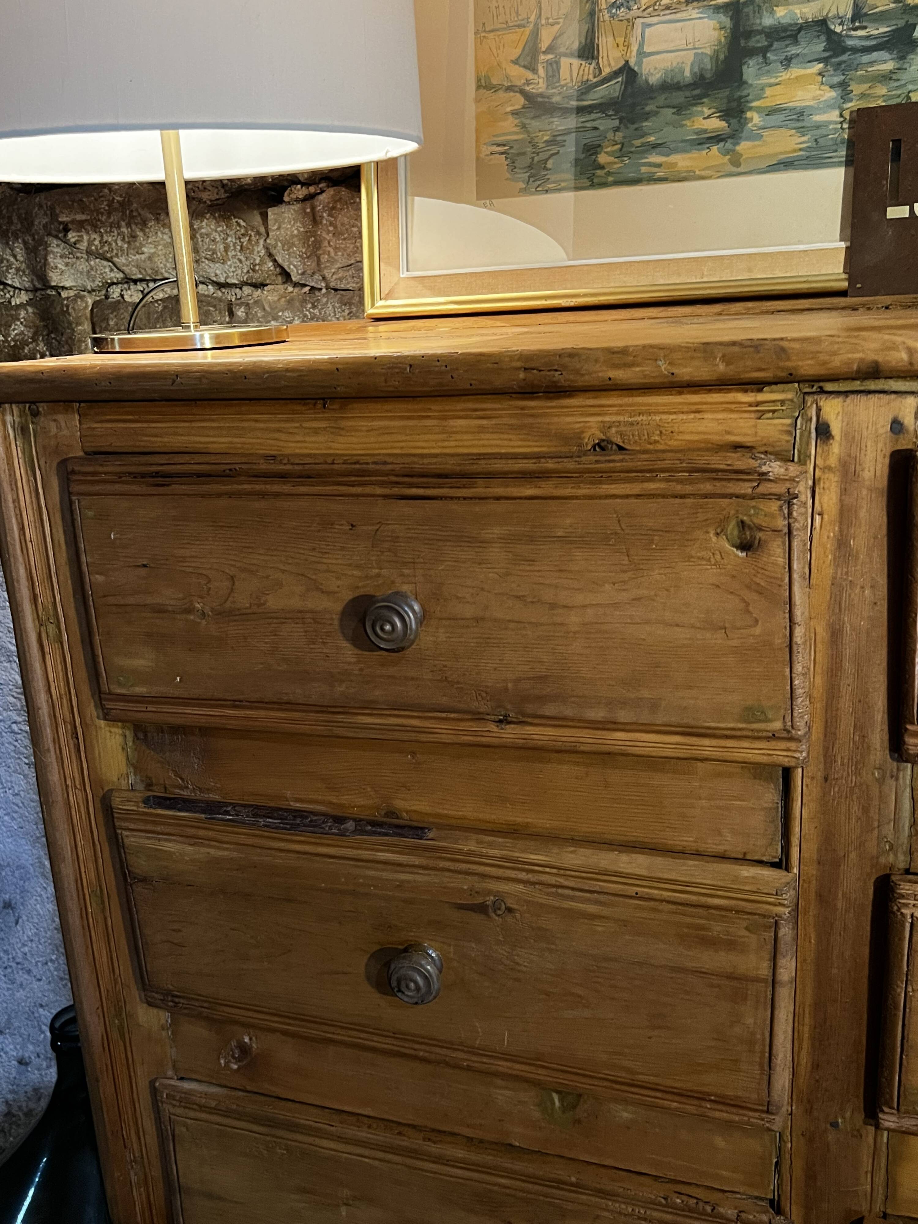 Commode - unique semainier savoyard