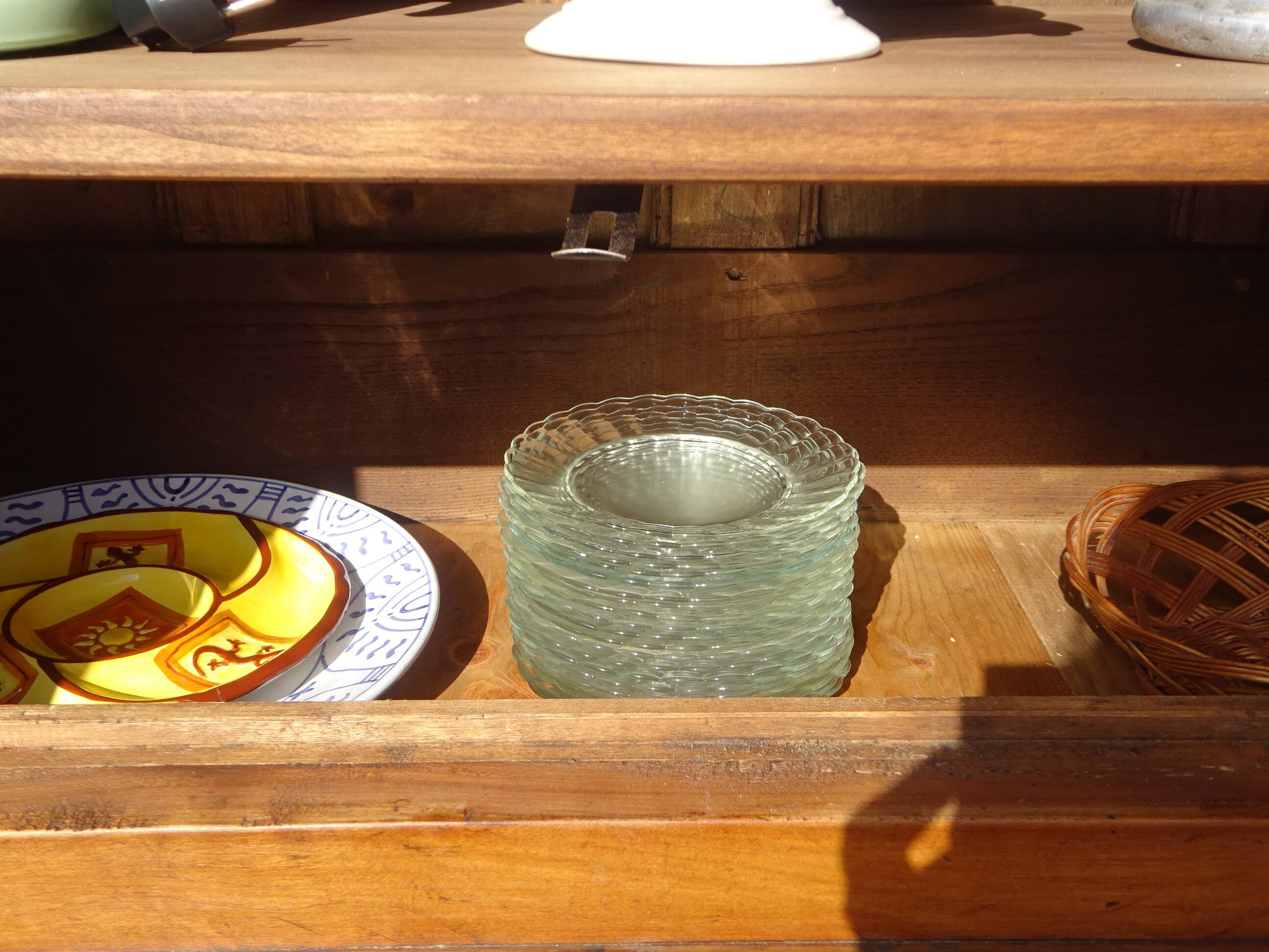 Antique Louis Philippe sideboard in solid elm