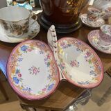 Minton English porcelain double display